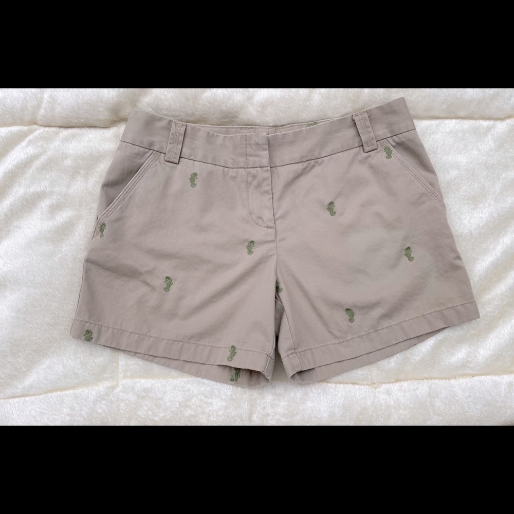 J. Crew Seahorse Shorts- City Fit